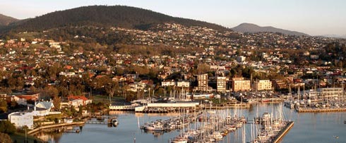Hobart's harbour