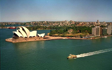 sydney's harbour bridge