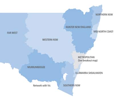 Rural & Regional NSW Local Health Districts