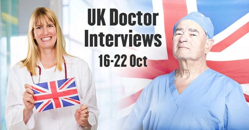 October Interviews for Doctors in the UK