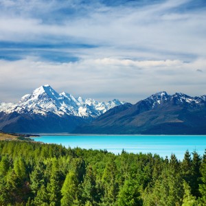 Mountain Cook New Zealand scenery