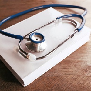stethoscope sitting over the RACGP Guidelines for General Practice