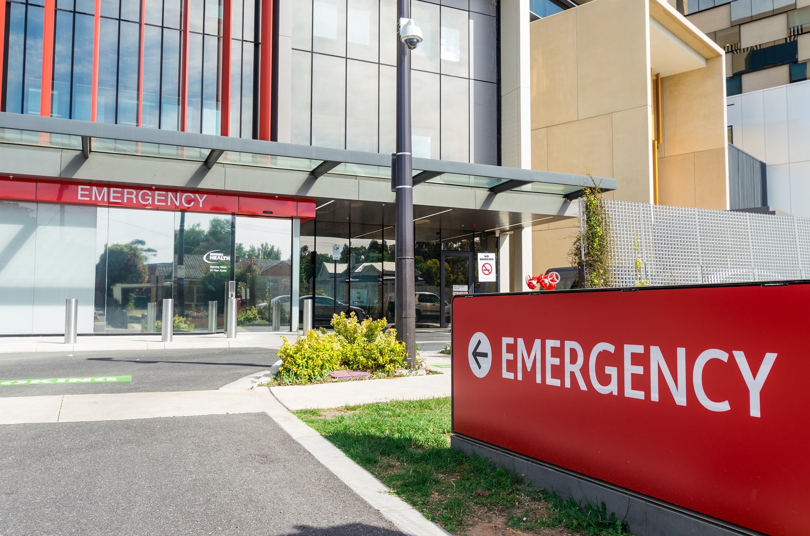 emergency department of the new Bendigo Hospita